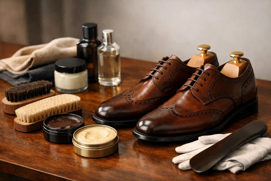 A Luxury Shoe Care Routine for Lasting Presence